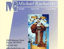 Tablet Screenshot of kucharskiart.com